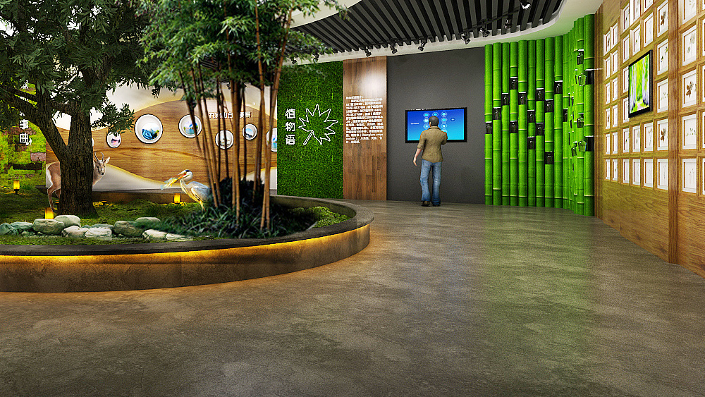 廣州展廳裝修公司策劃科普生態(tài)展廳