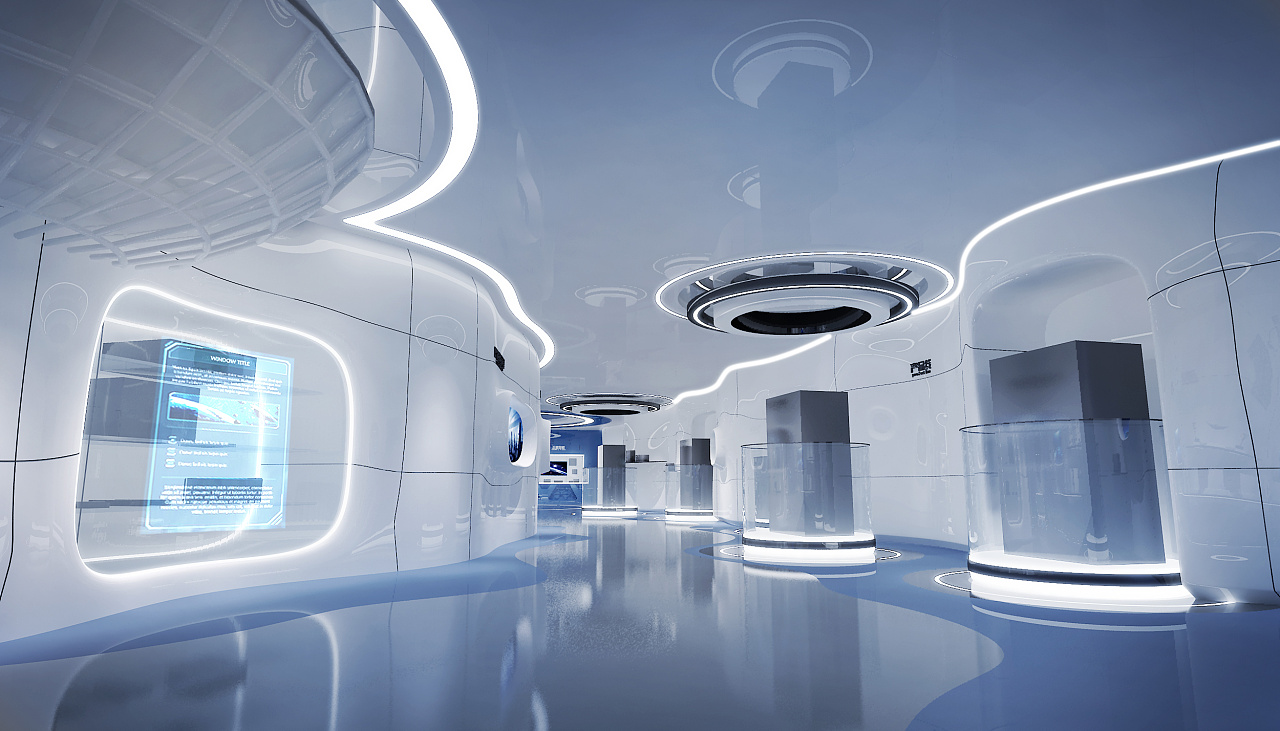 廣州展廳設(shè)計(jì)裝修公司智慧航天科技展廳