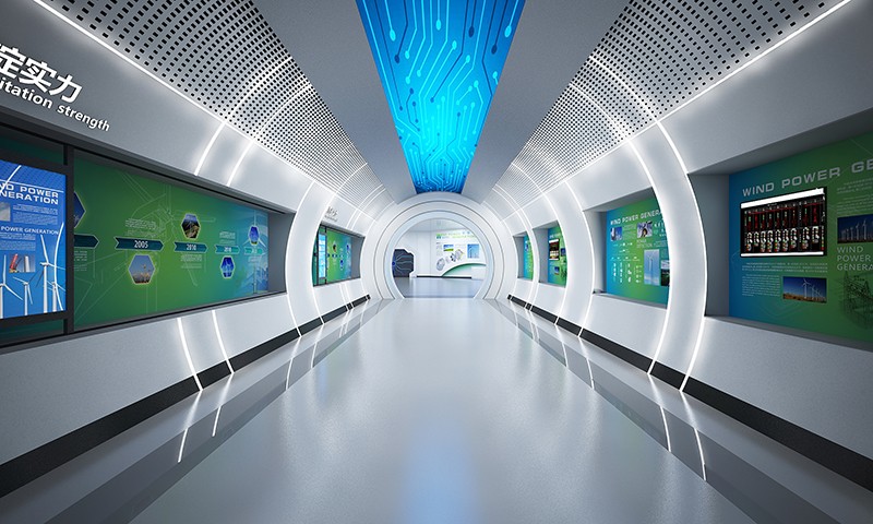 廣州展廳裝修設(shè)計公司新能源展廳