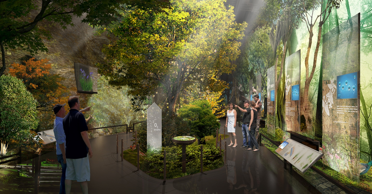 廣州展示廳裝修公司地質(zhì)博物館展廳