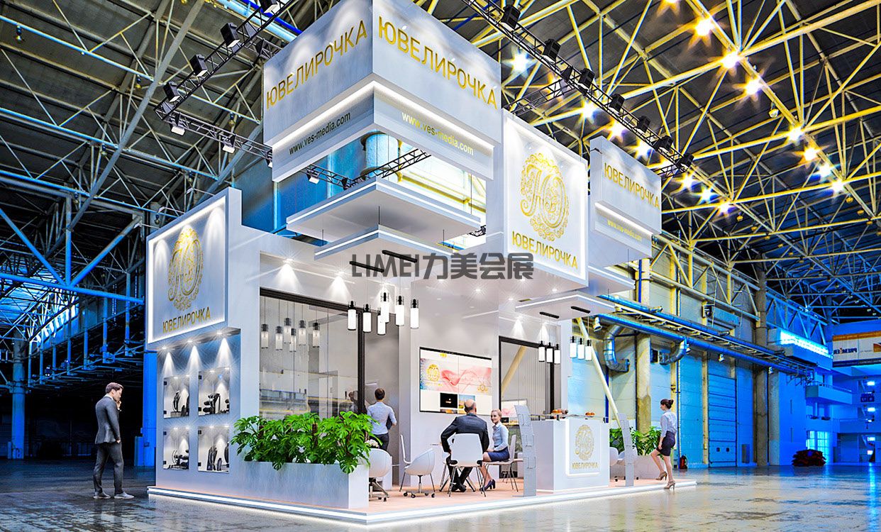 廣州展廳設(shè)計(jì)公司美博會(huì)化妝品展館展臺(tái)搭建