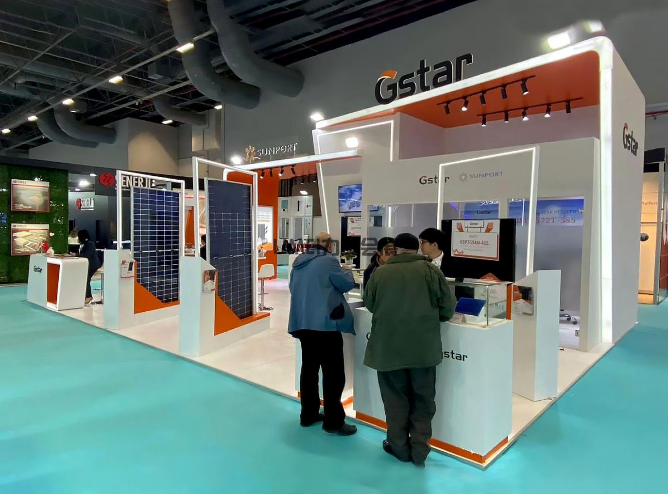 廣州服裝展臺(tái)搭建展會(huì)設(shè)計(jì)效果圖