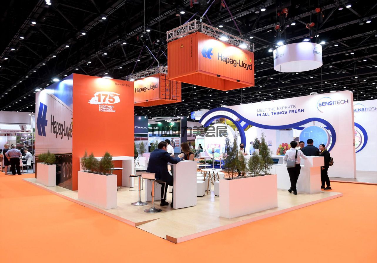 廣州展臺(tái)設(shè)計(jì)安防展科技展臺(tái)搭建效果圖