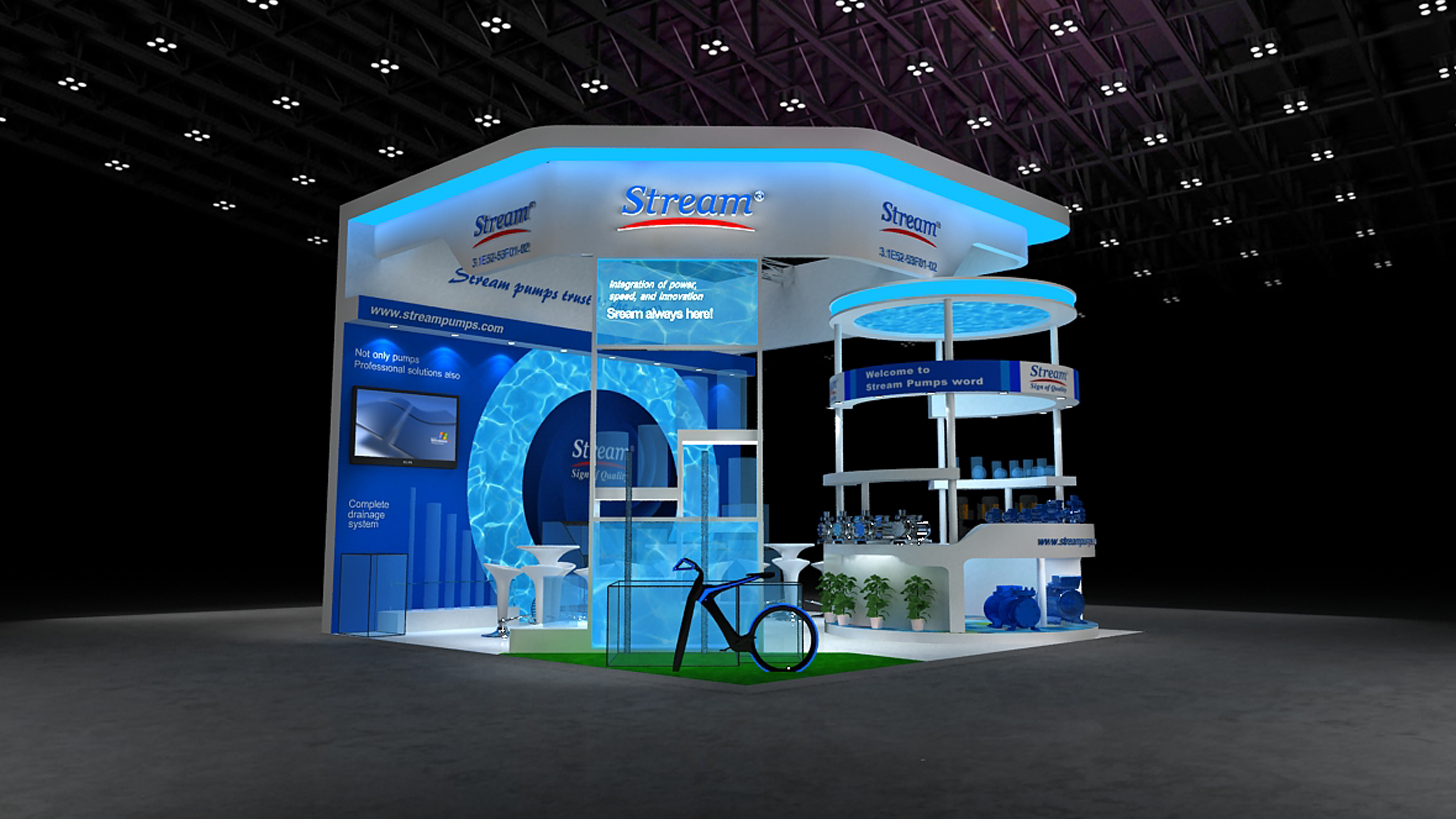 廣州展會搭建商安博會 廣州展臺搭建設計